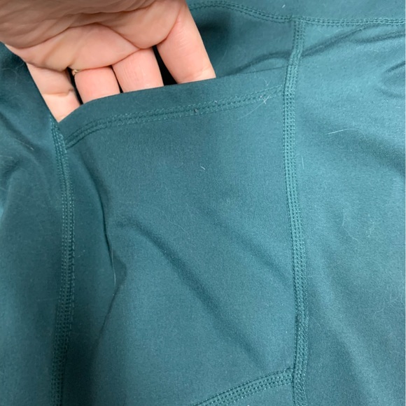 Yogalicious Teal Leggings, size L - Picture 7 of 7